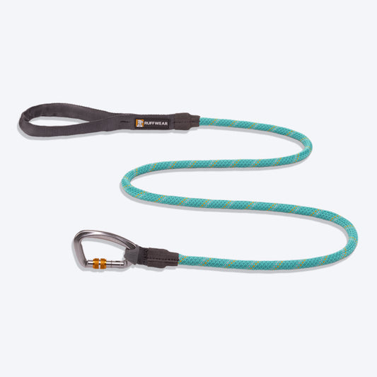 Ruffwear Dog Knot-a-Leash - Aurora Teal - Heads Up For Tails