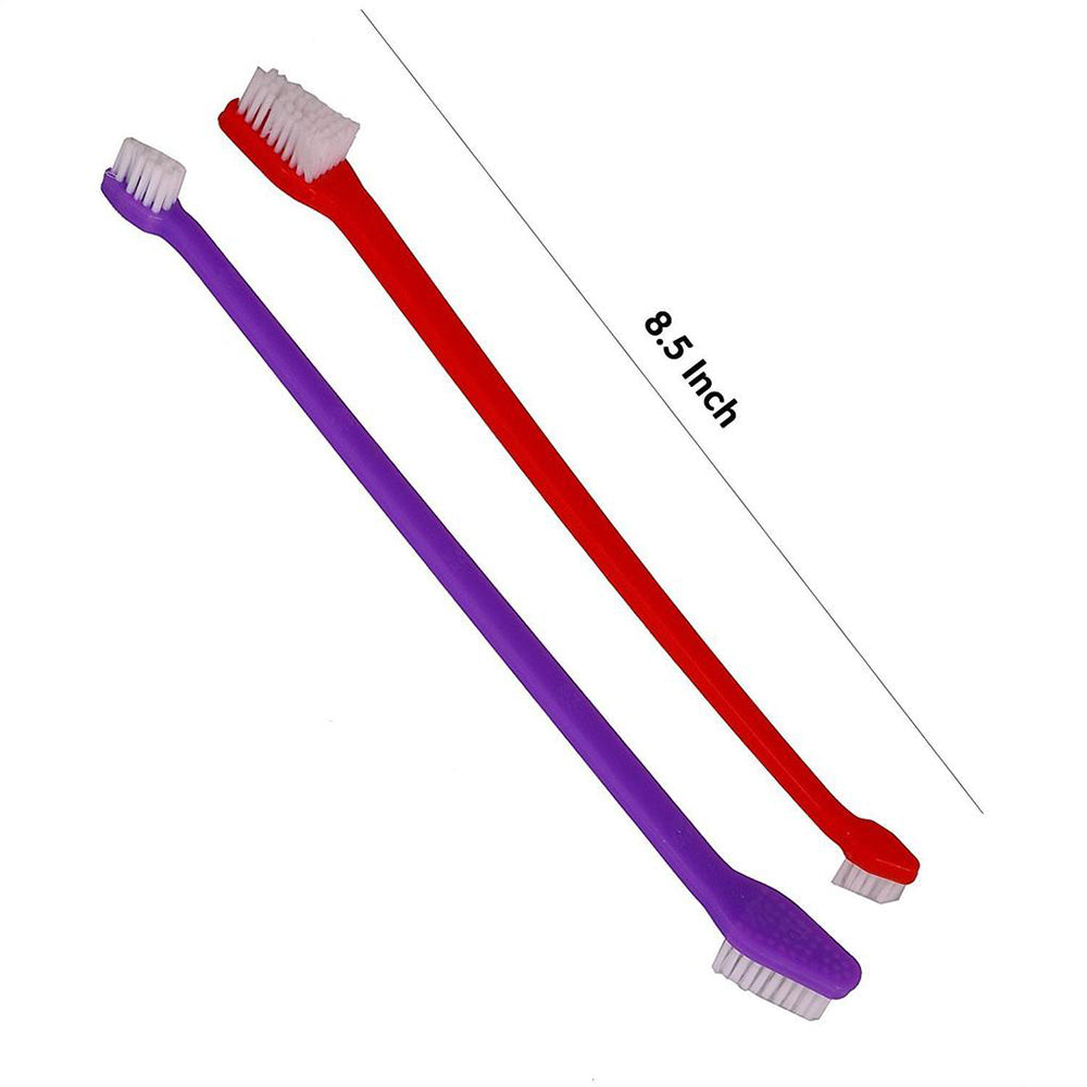 M-Pets Double Ended Toothbrush for Pets