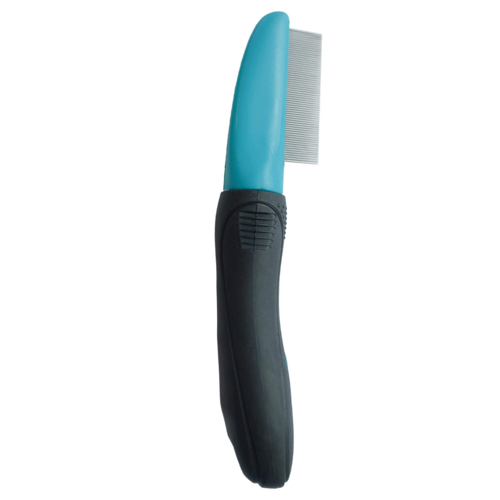 M-Pets Flea Comb For Dogs & Cats - Heads Up For Tails