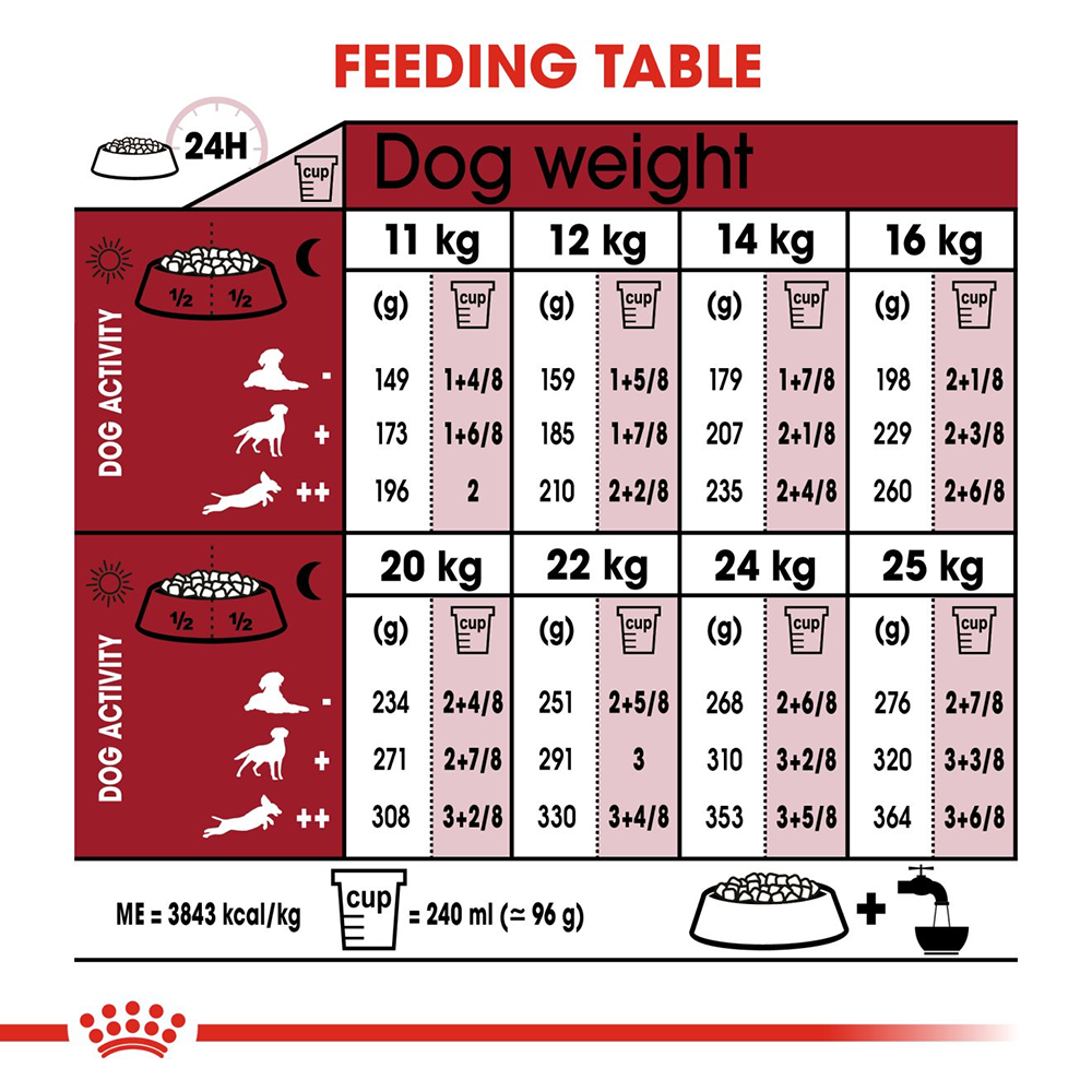 Royal Canin Medium Breed Adult Dry Dog Food - Heads Up For Tails