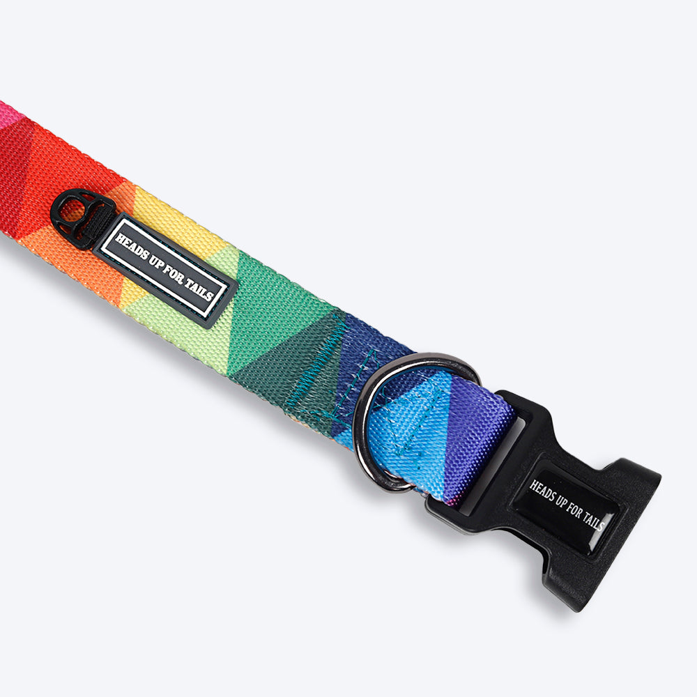 HUFT Over the Rainbow Dog Collar - Heads Up For Tails