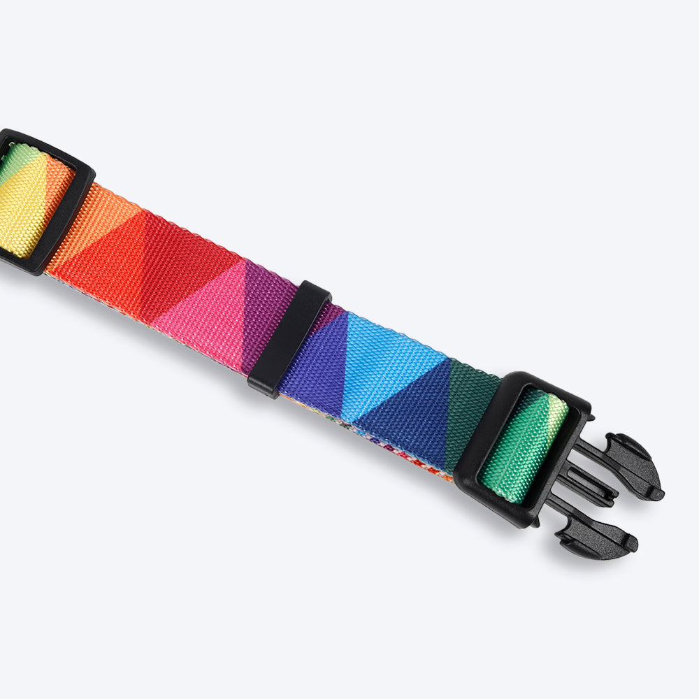 HUFT Over the Rainbow Dog Collar - Heads Up For Tails