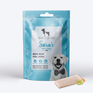 Sara's Doggie Treat - Mahi Mahi Fish - 70 g - Heads Up For Tails