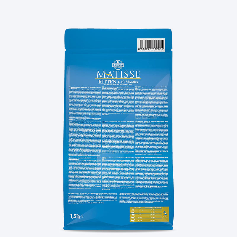 Matisse Premium Dry Kitten Food - (1 - 12 months) - Heads Up For Tails
