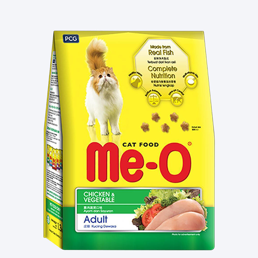 Me-O Chicken & Vegetable Adult Dry Cat Food1