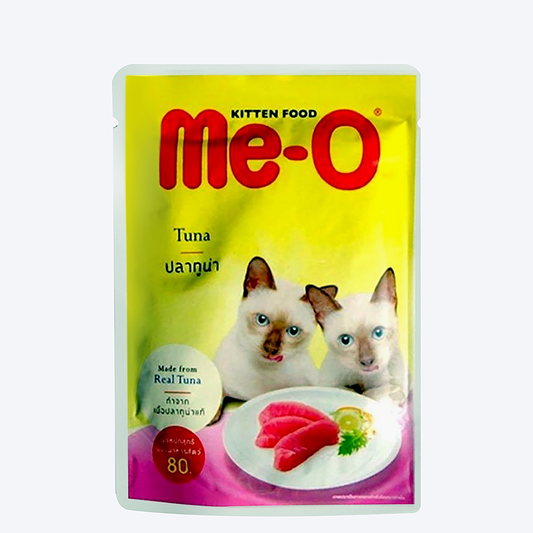Me-O Tuna in Jelly Delite Pouch Wet Cat Food - 80 g1