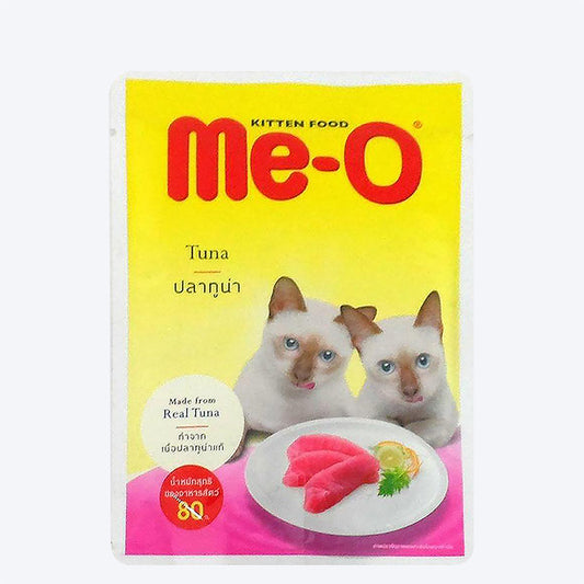 Me-O Wet Kitten Food - Tuna - 80 g1