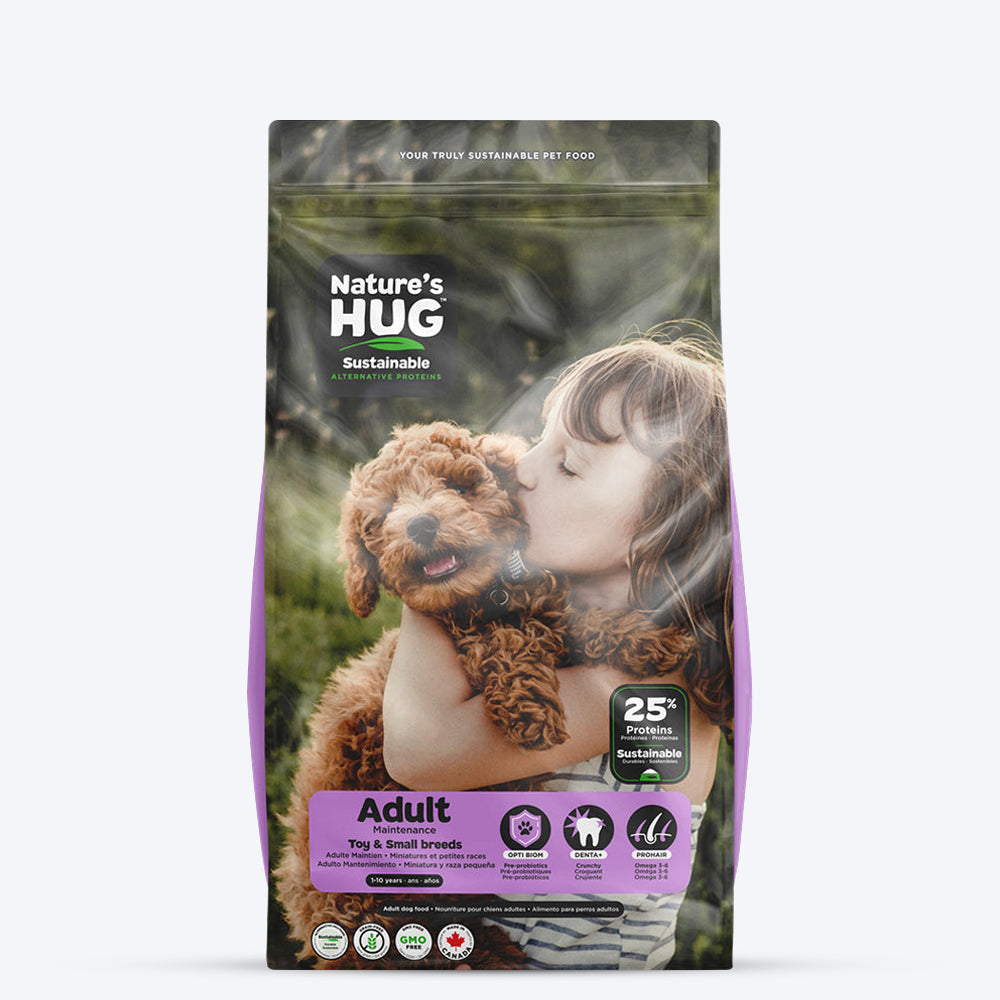 Nature's HUG Adult Maintenance Toy & Small Breed Vegan Dry Dog Food_01