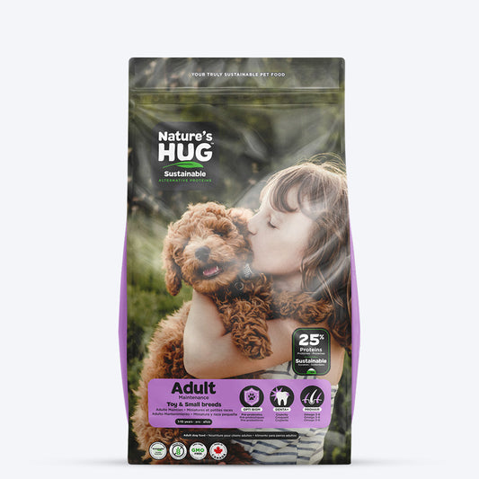 Nature‚¬„¢s HUG Adult Maintenance Toy & Small Breed Vegan Dry Dog Food - Heads Up For Tails
