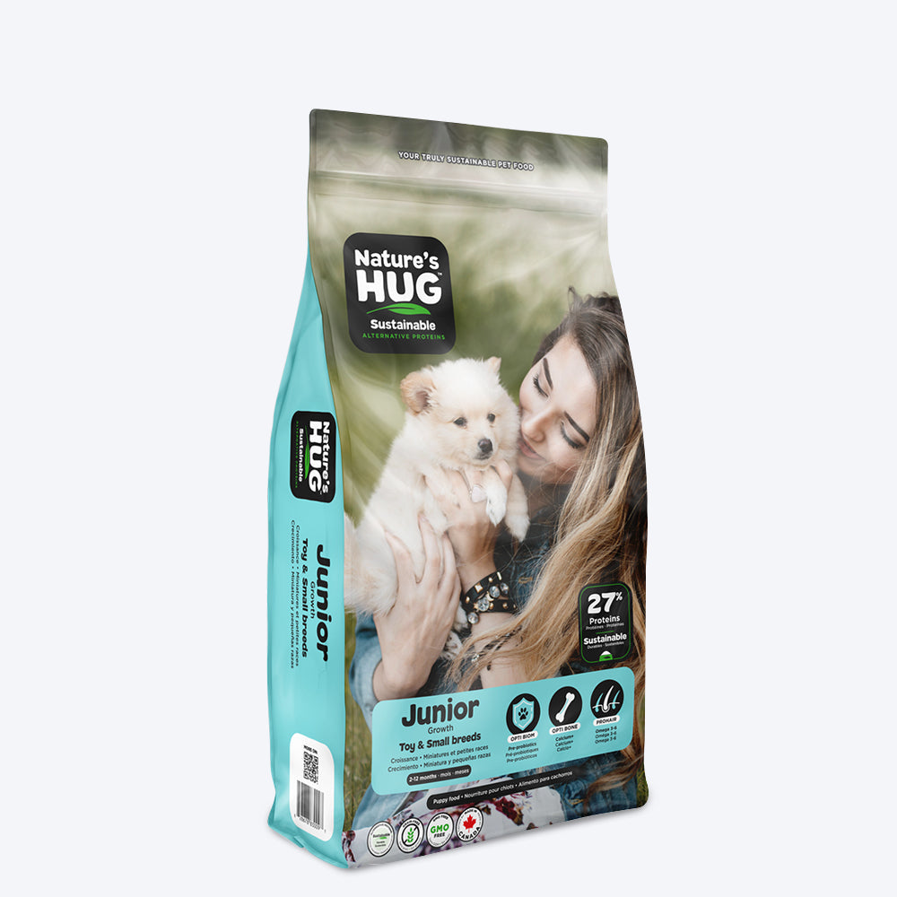 Nature's HUG Junior Growth Toy & Small Breed Vegan Dry Dog Food - 2.27 kg_03