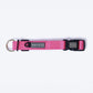 HUFT Classic Nylon Dog Collar - Pink (Can be Personalised) - Heads Up For Tails