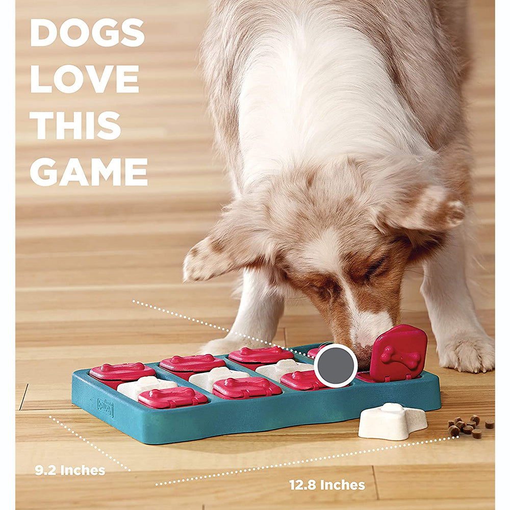 25 Holes Smart Paws Interactive Pet Puzzle Toys Level 3 Dog Slow Feeder Dog
