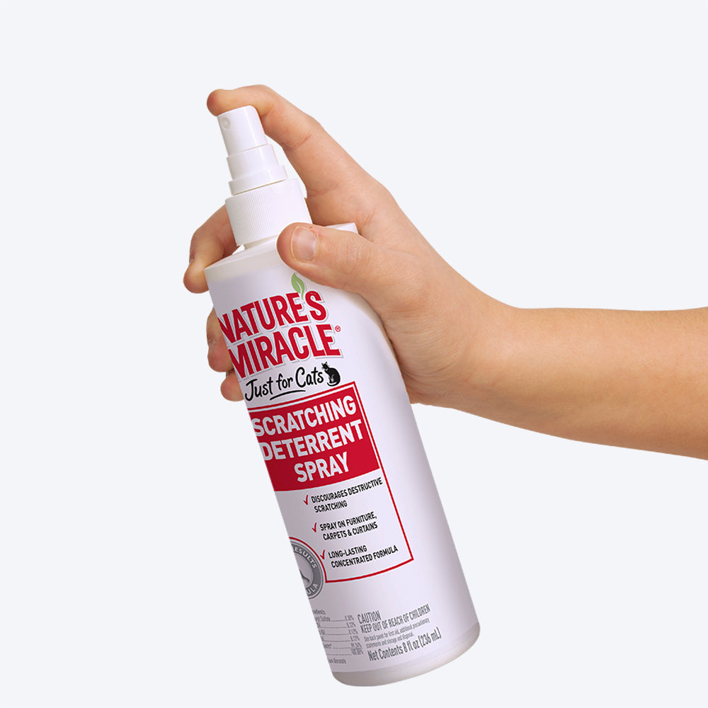 Natures Miracle Scratching Deter Cat Spray - 236 ml - Heads Up For Tails