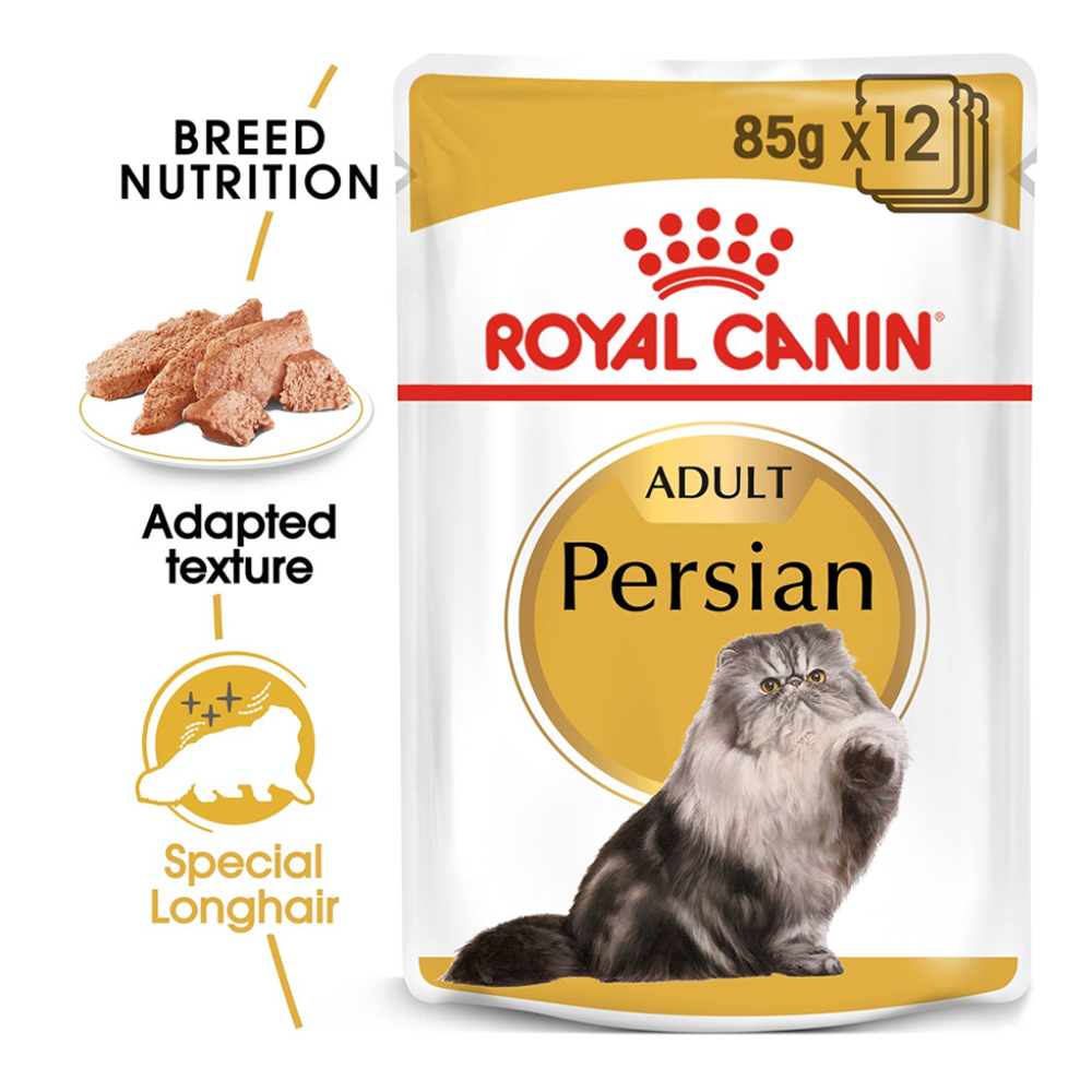 Royal Canin Loaf-Mousse Persian Wet Cat Food - 85 g packs - Heads Up For Tails