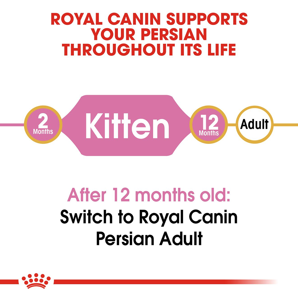 Royal Canin Persian Kitten Dry Cat Food Heads Up For Tails