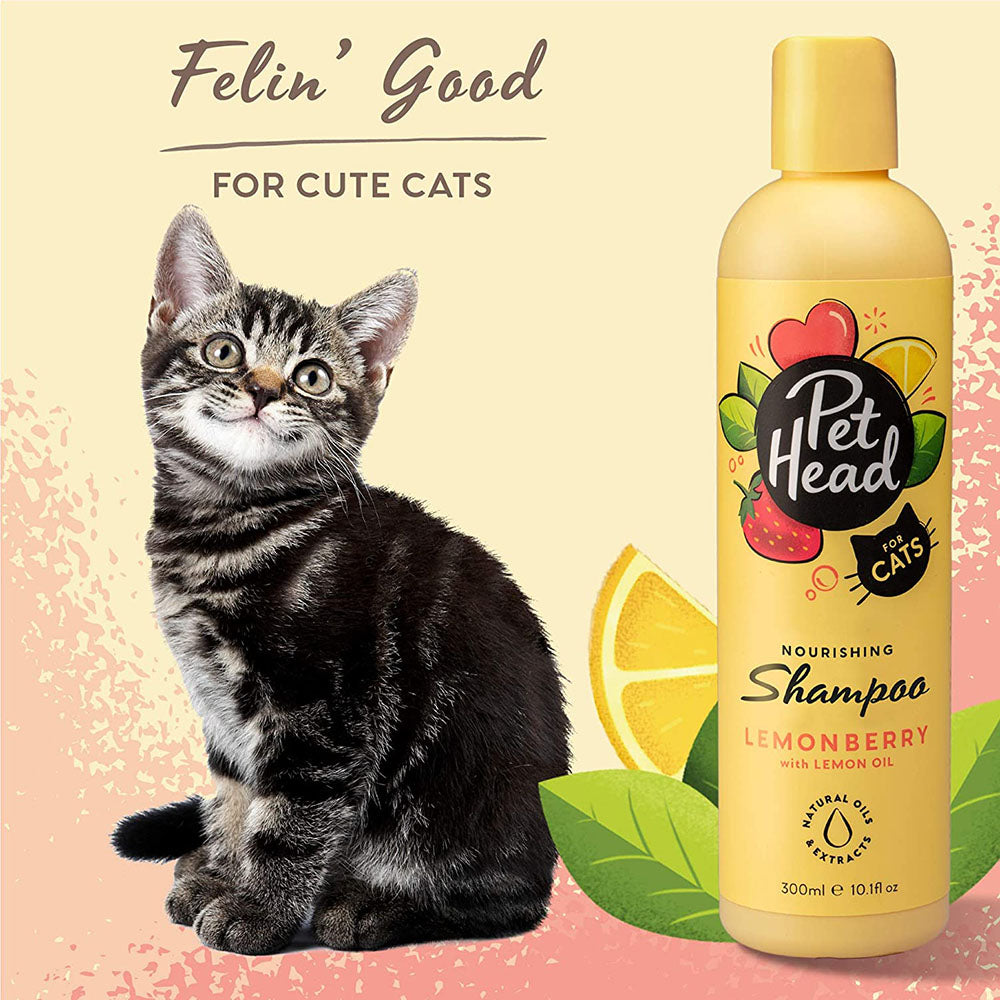 Pet Head Felin' Good Cat Shampoo- 300 ml - Heads Up For Tails