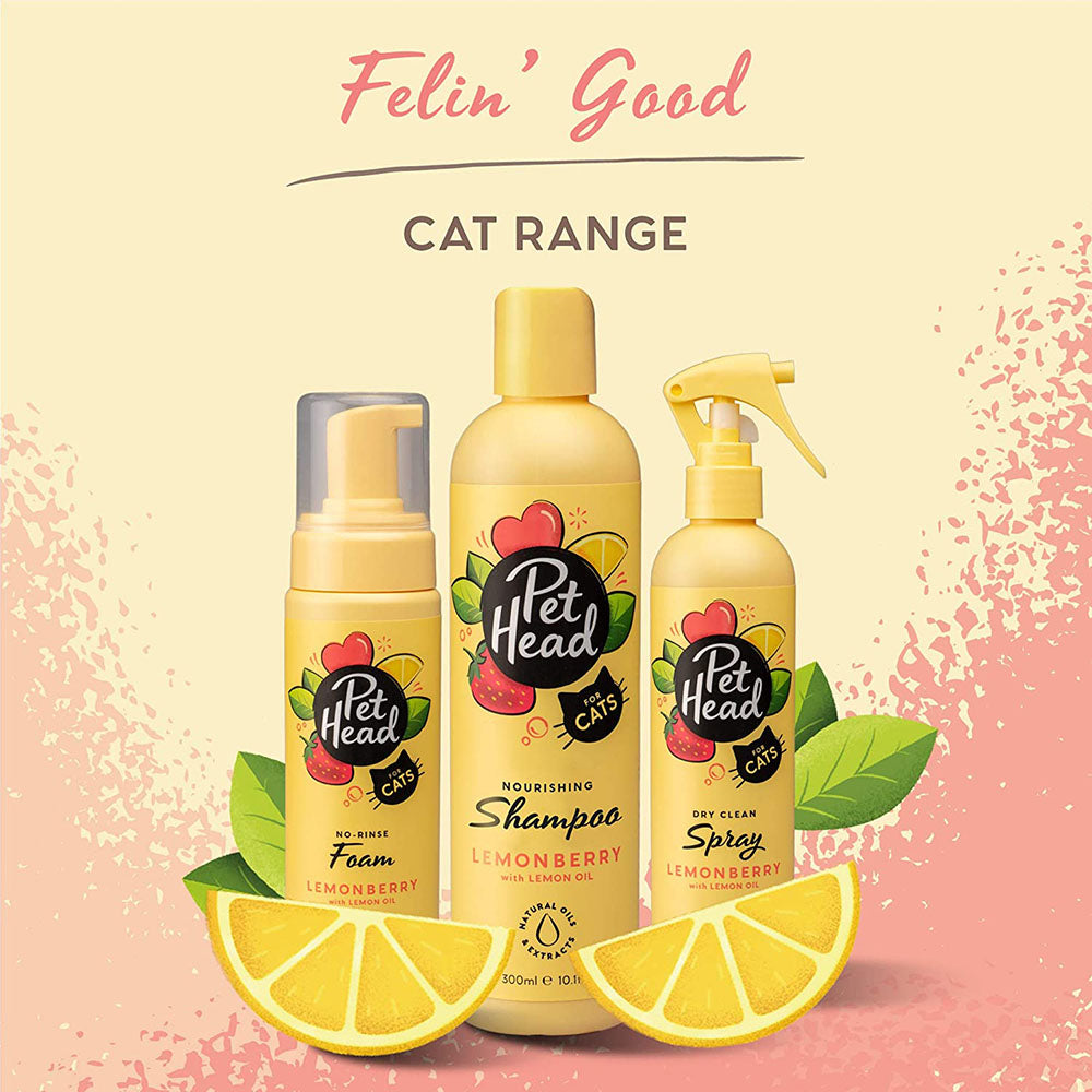 Pet Head Felin' Good Cat Shampoo- 300 ml - Heads Up For Tails