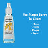 Petkin Plaque Spray - Dental Care Solution for Dogs and Cats - 120 ml - Heads Up For Tails