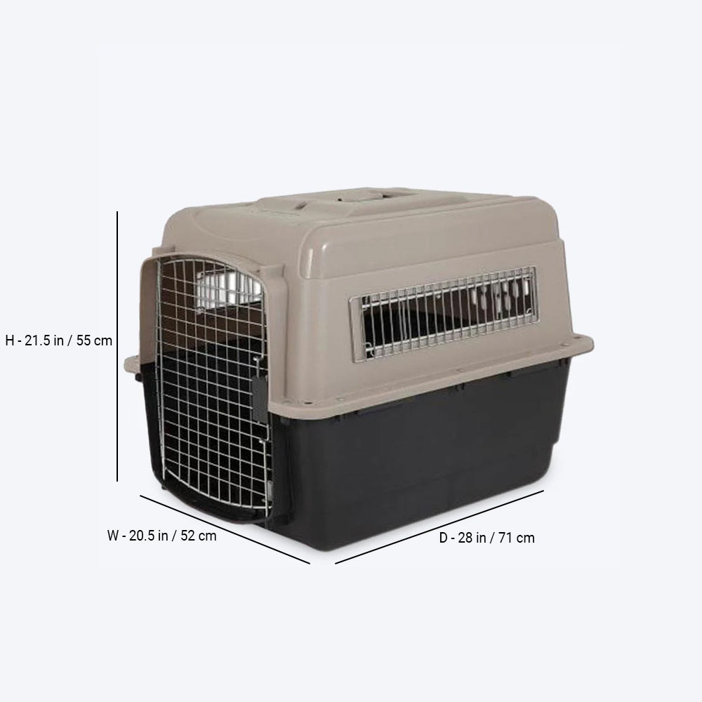 Petmate Ultra Vari Kennel - Medium - 28 X 20.5 X 21.5 inch - Heads Up For Tails