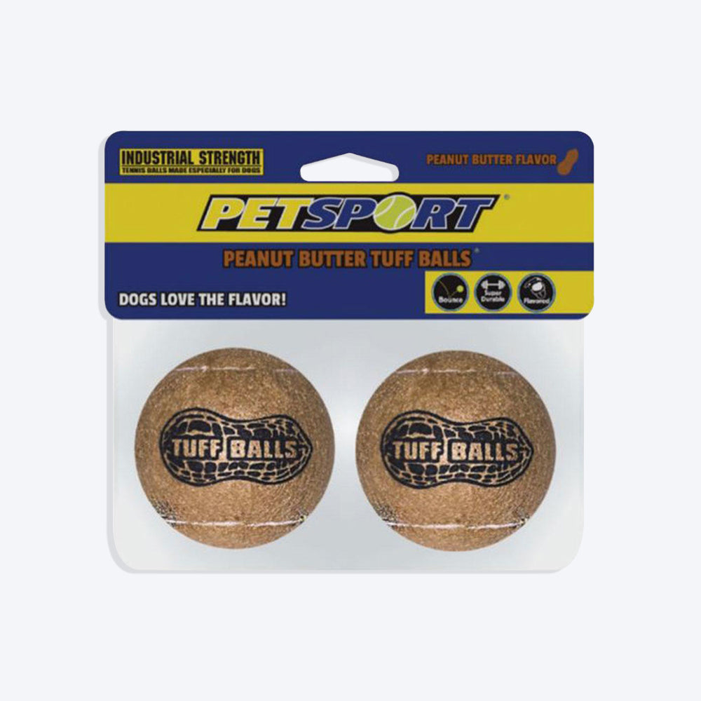 Petsport Tuff Balls - Peanut Butter (Pack Of 2)_02