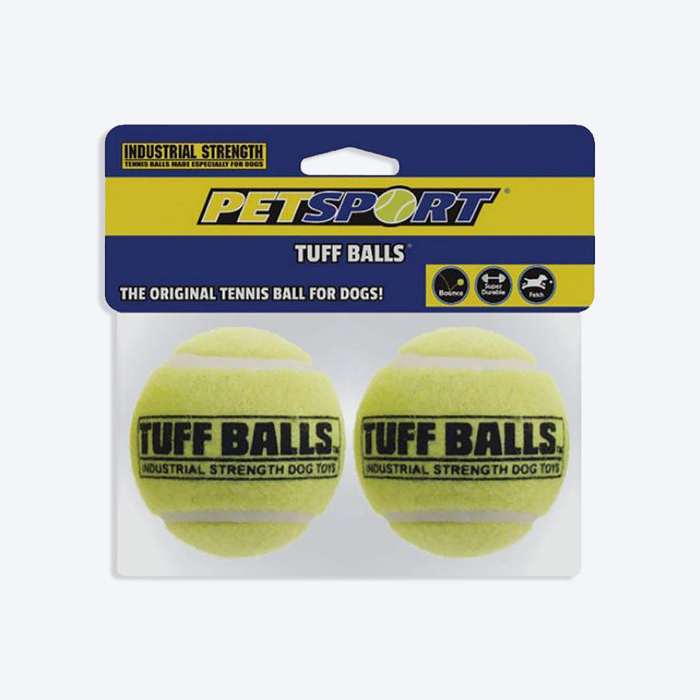 Petsport Tuff Balls -6.3 cm - Pack Of 2_01