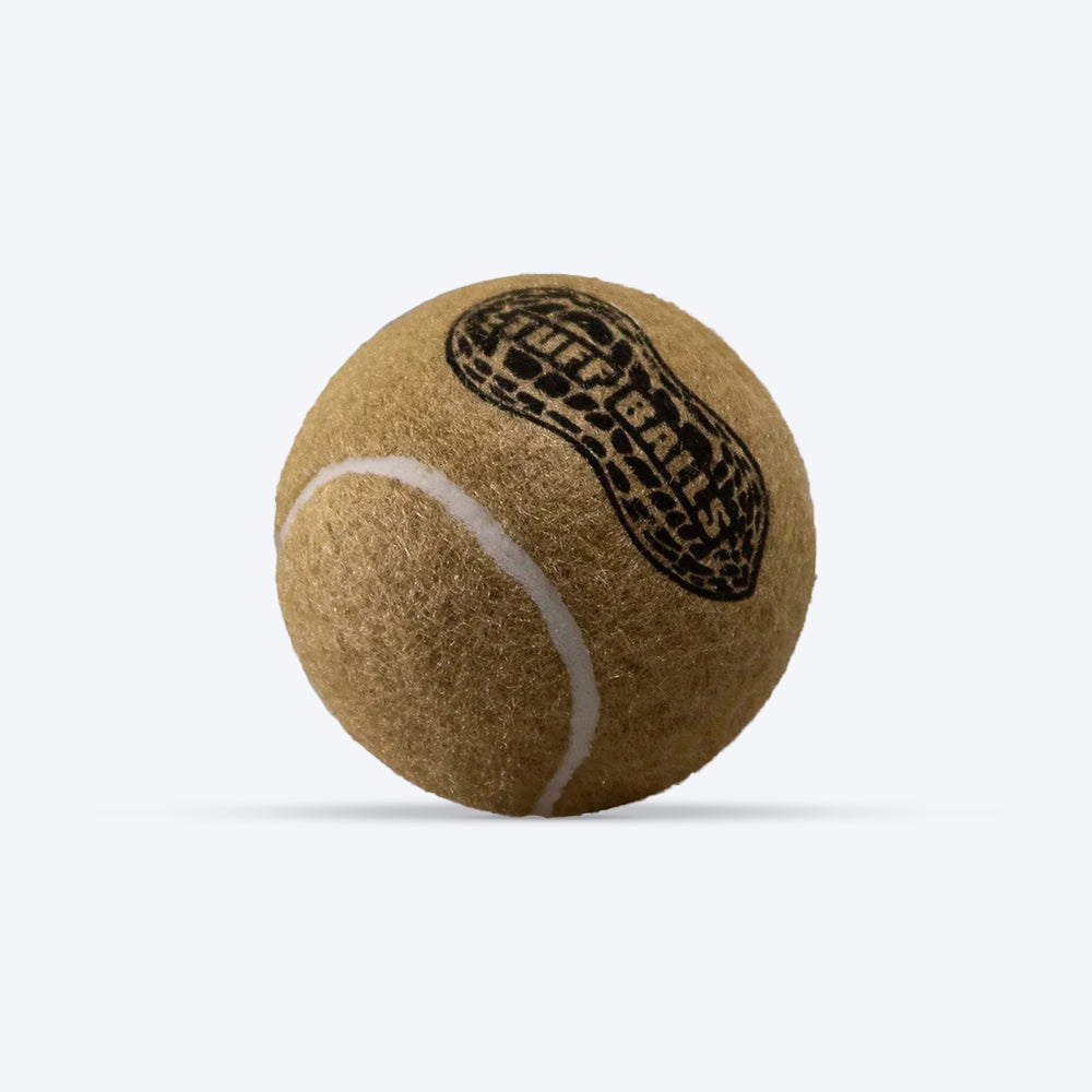 Petsport Tuff Balls - Peanut Butter (Pack Of 2)_01