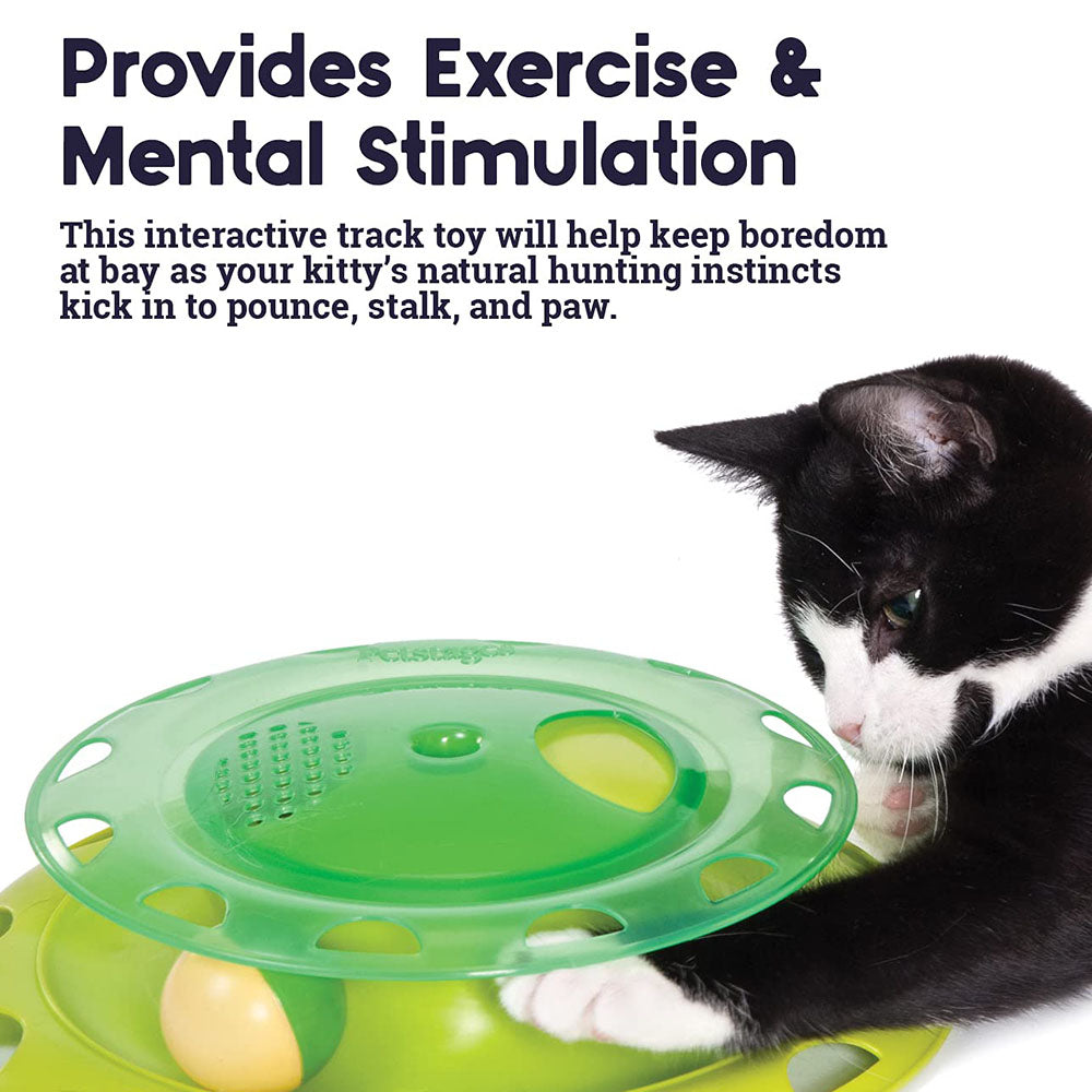 Petstages Catnip Chaser Cat Toy - Heads Up For Tails