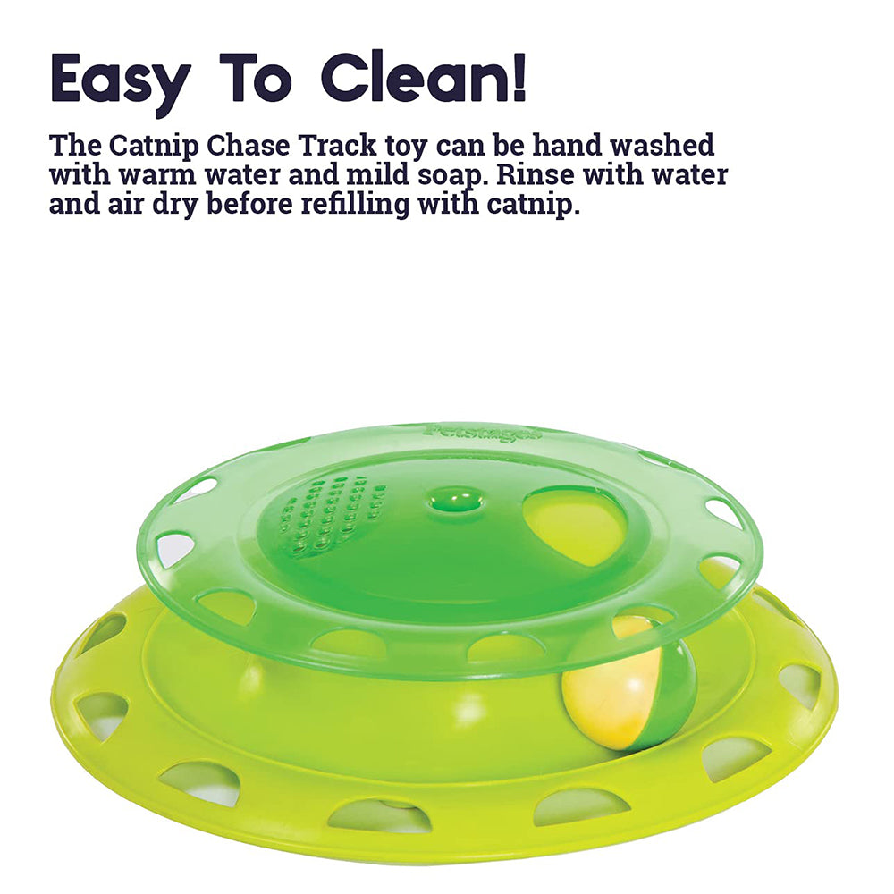Petstages Catnip Chaser Cat Toy - Heads Up For Tails