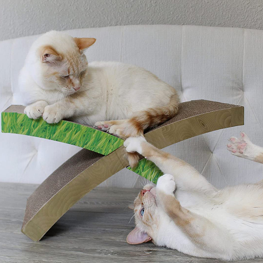 Petstages Easy Life Hammock Cat Scratcher and Sleep - Heads Up For Tails