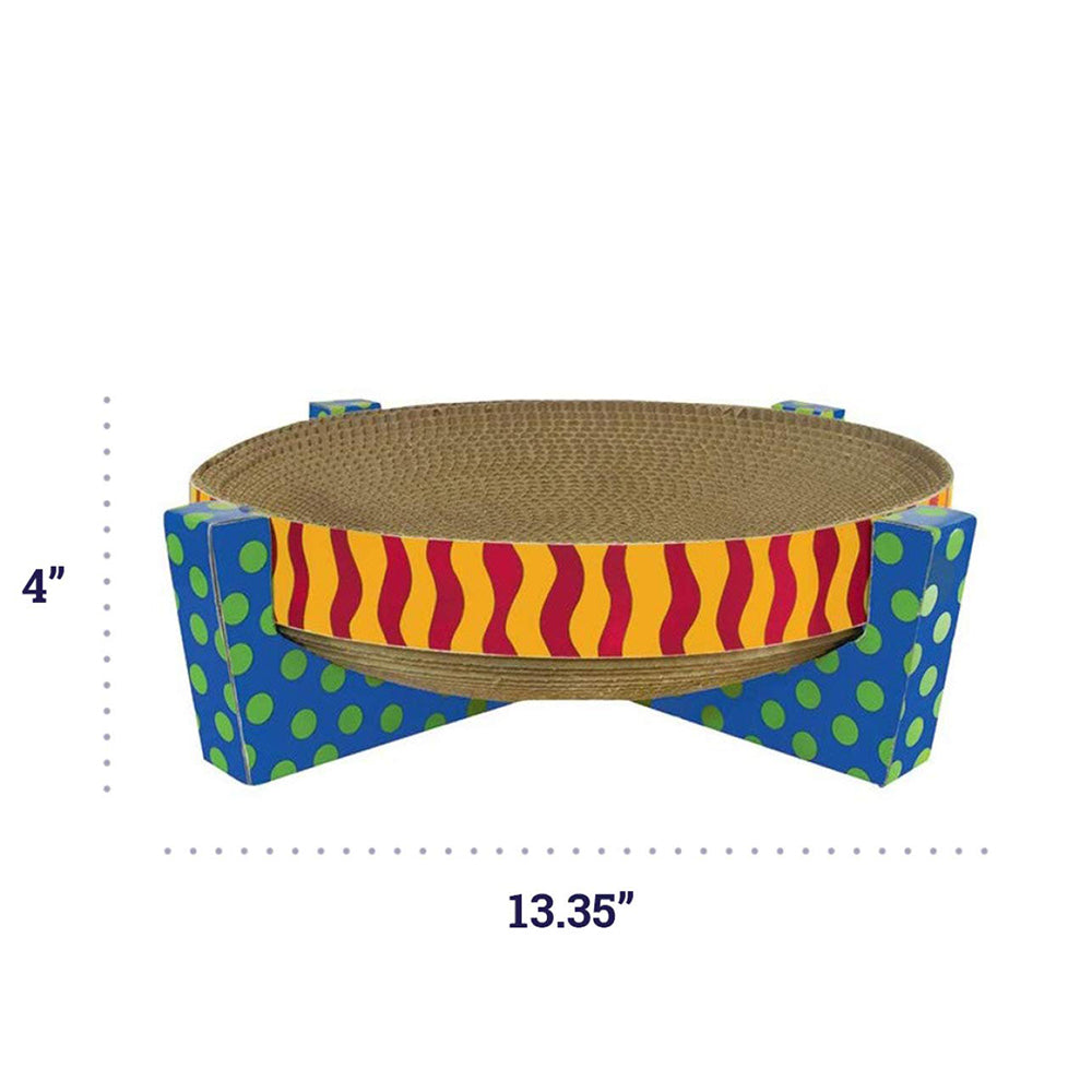 Petstages Easy Life Scratch & Snuggle Hammock Cat Scratcher - Heads Up For Tails