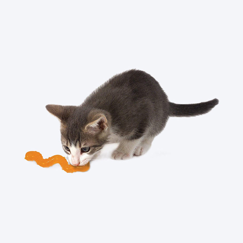 Petstages Orka kat Wiggle Worm Cat Toy - Heads Up For Tails