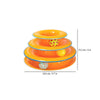 Petstages Tower of Track Three Level Active Cat Toy - Heads Up For Tails