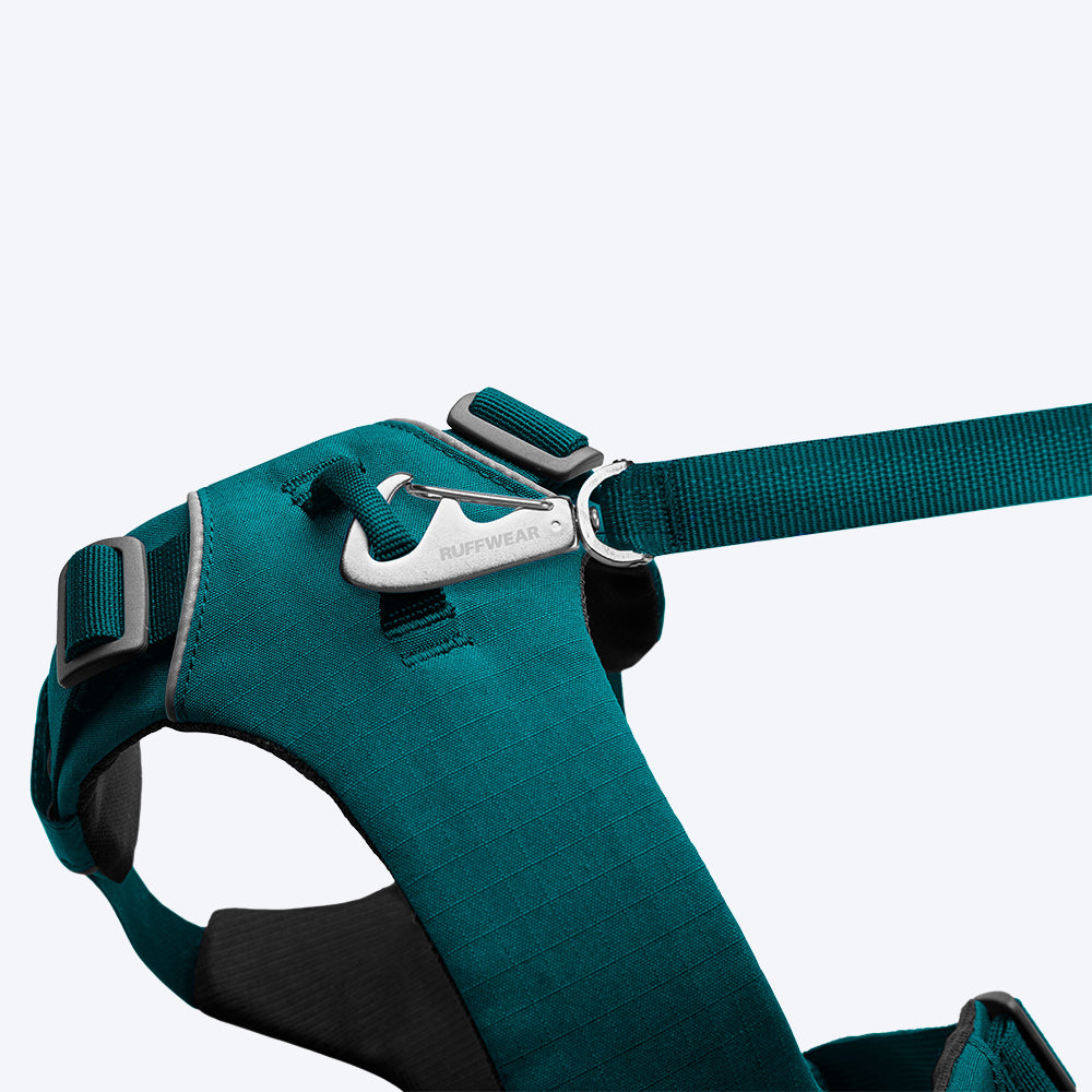 Ruffwear Front Range Dog Harness - Tumalo Teal - Heads Up For Tails