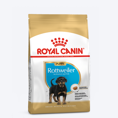 Royal Canin Rottweiler Junior Dry Puppy Food - Heads Up For Tails