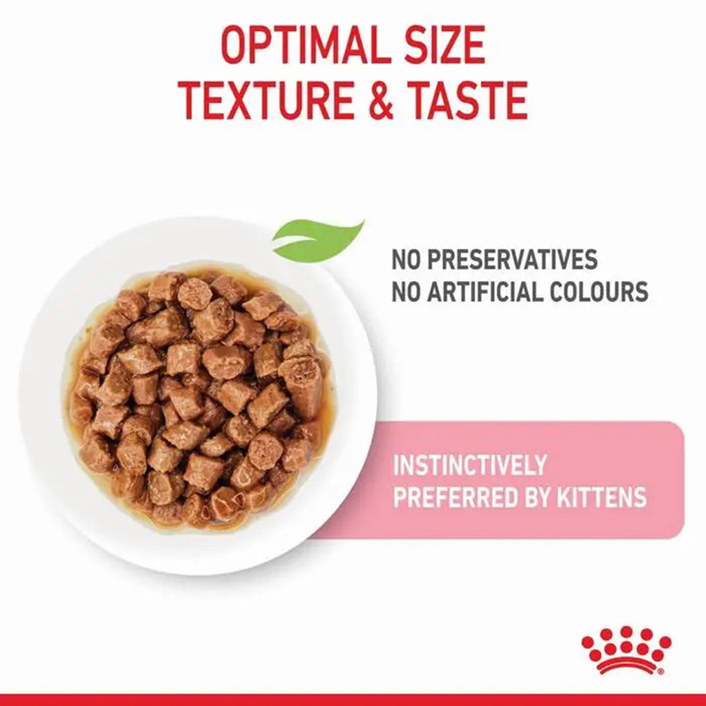 Royal Canin Instinctive Wet Kitten Food 85 g packs