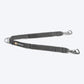 Ruffwear Double Track Dog Leash Coupler - Granite Grey (Two Dog Leash Connector) - Heads Up For Tails