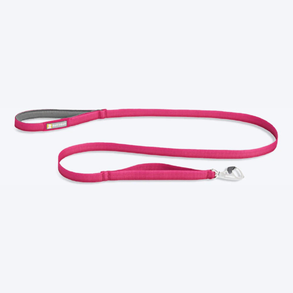Ruffwear Front Range Leash For Dog With Hibiscus - Pink - Heads Up For Tails