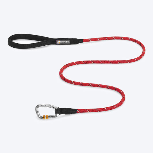 Ruffwear Knot-a-Leash Dog Leash - Red Currant - Heads Up For Tails