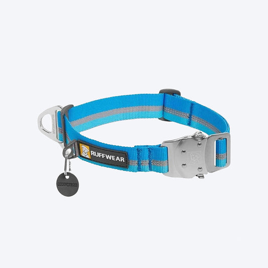 Ruffwear Top Rope Dog Collar - Blue Dusk - Heads Up For Tails
