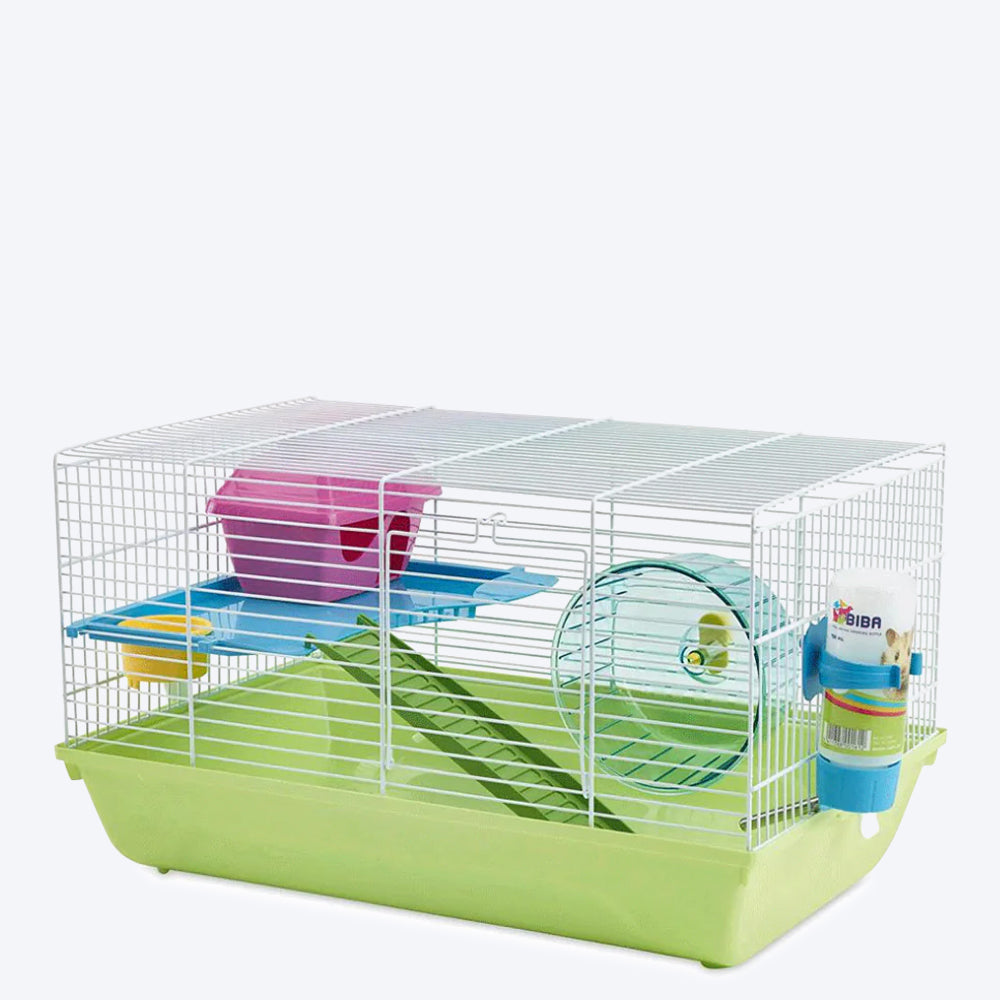 Savic Martha Double Hamster & Guinea Pig Cage - 19x12x11 inches - Heads Up For Tails