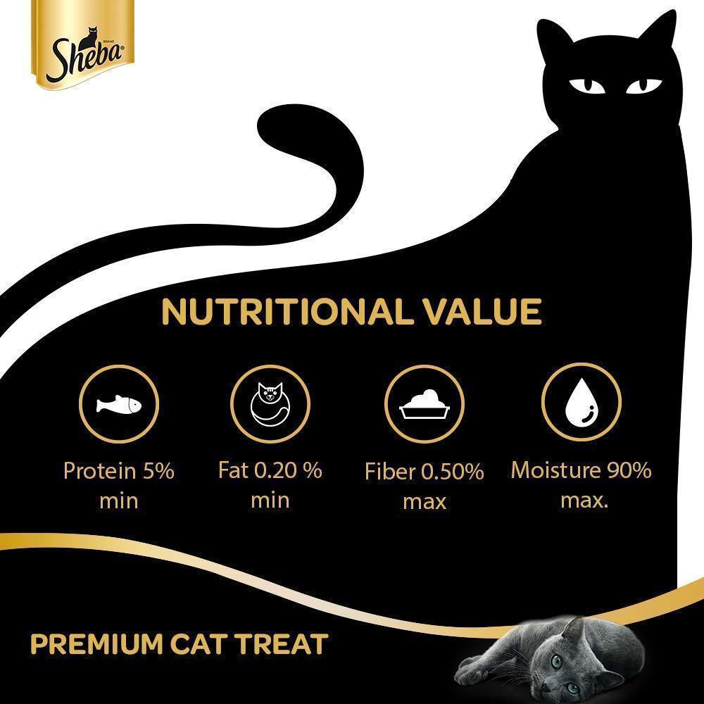 Sheba Melty Sasami Chicken Flavour Cat Treat - 48 g - Heads Up For Tails