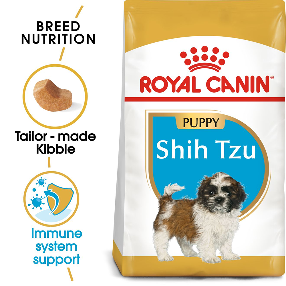 Royal Canin Shih Tzu Dry Puppy Food - 1.5 kg - Heads Up For Tails