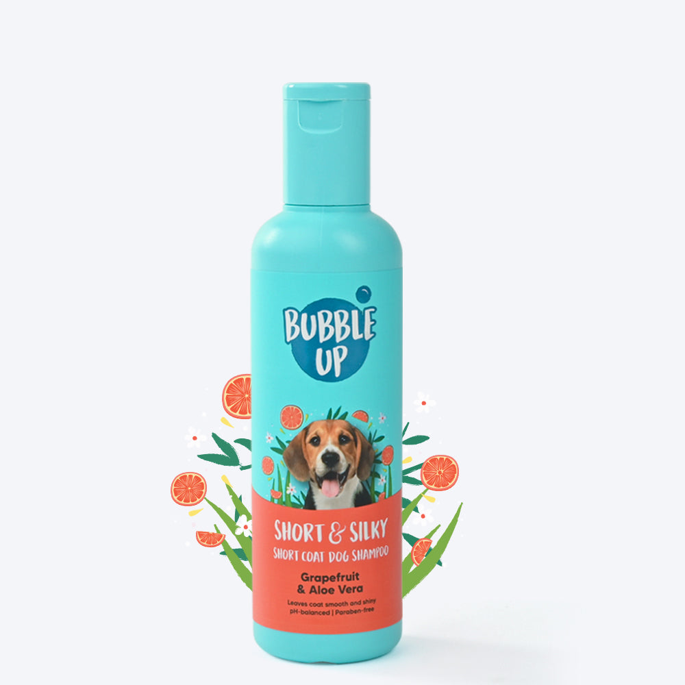 Bubble Up - Short & Silky Short Coat Shampoo For Dog - 200 ml