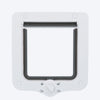 Trixie 4-Way Flap Door - White - Heads Up For Tails
