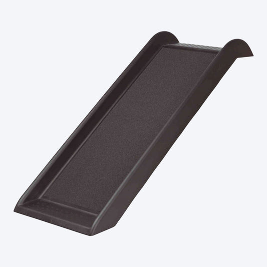 Trixie Black Ramp Plastic 38 X 100 cm - Hold Upto 50 kg - Heads Up For Tails