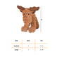 Trixie Elk Plush Dog Toy with Squeaker Sound, Plush Toy for Dogs - Heads Up For Tails