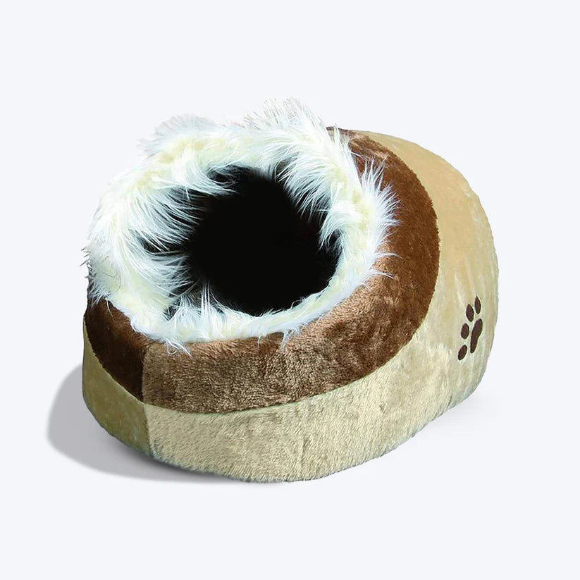 Cuddle cave pet bed deals