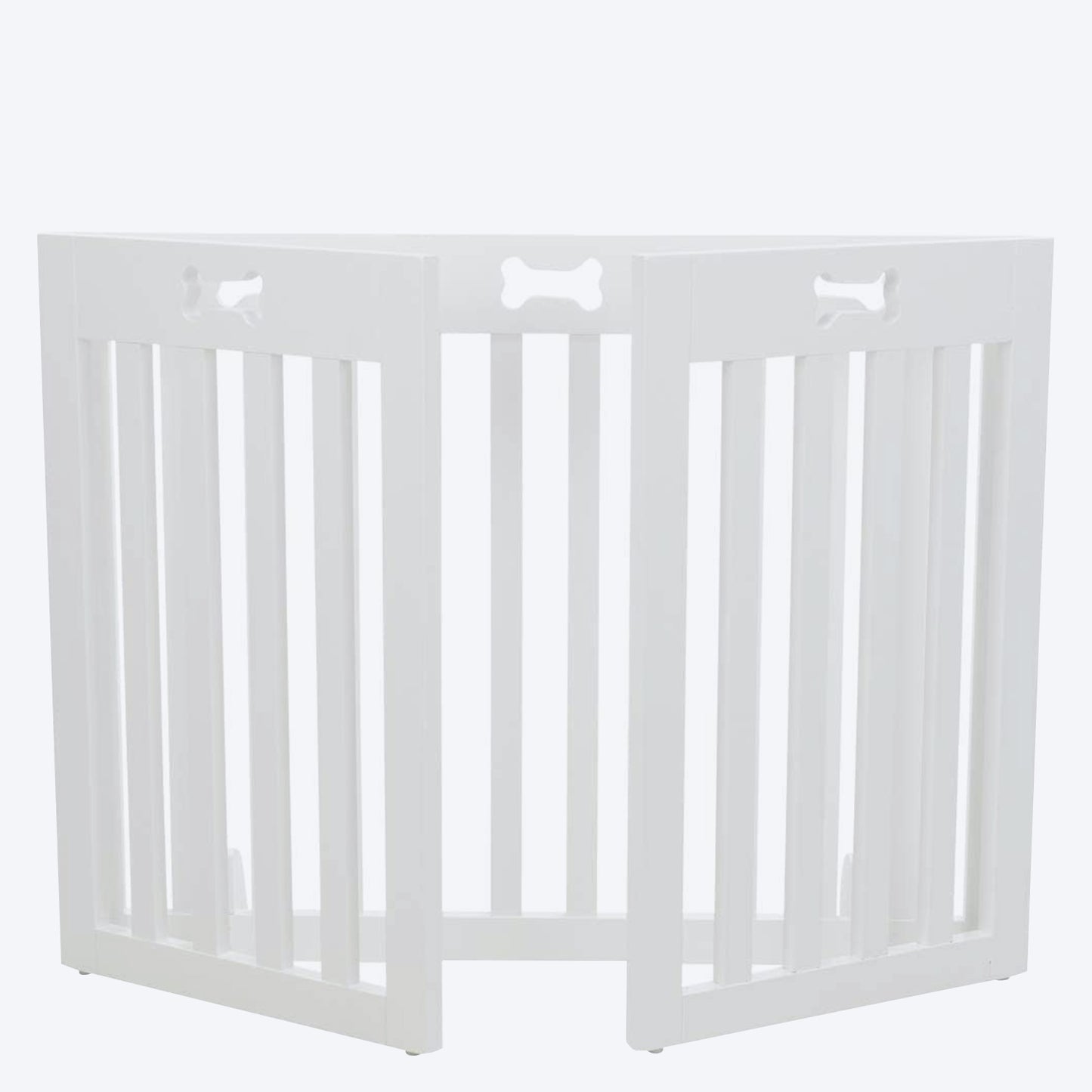 Trixie 3 Parts Dog Gate - White - Small - Heads Up For Tails