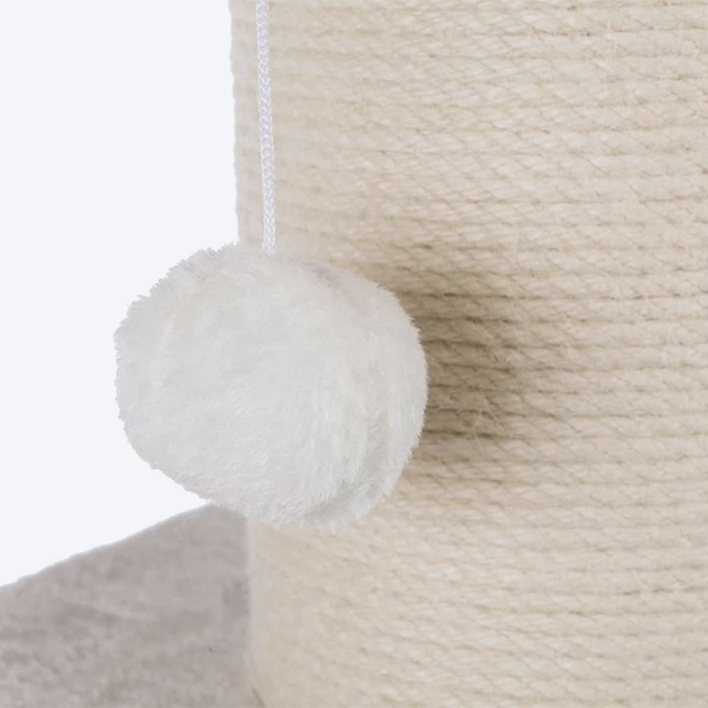 Trixie Ava White and Grey Scratching Post - XXL - Heads Up For Tails