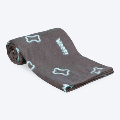 Trixie Barney Fleece Pet Blanket - Heads Up For Tails